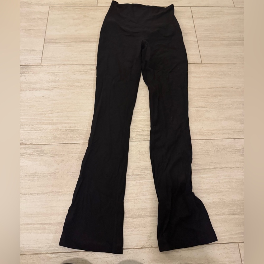 lululemon athletica Black Flare leggings sz 4